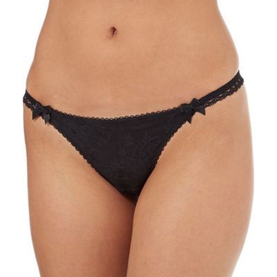 Reger by Janet Reger Back lace thong in a gift box